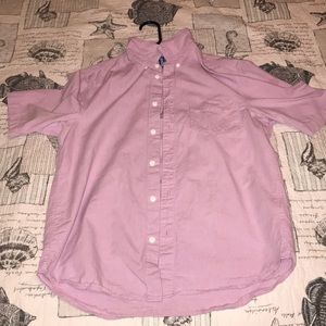Pink button up H&M small